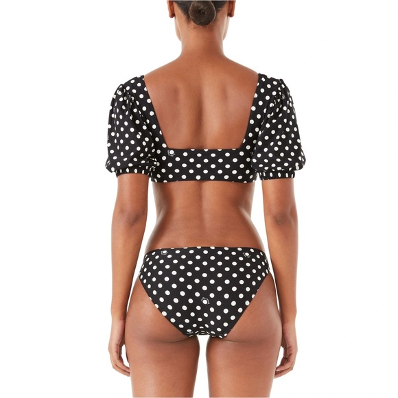 NWT• KATE SPADE• Women’s 2 Piece Lia Logo Dot Bikini Set Size Medium - Picture 2 of 14